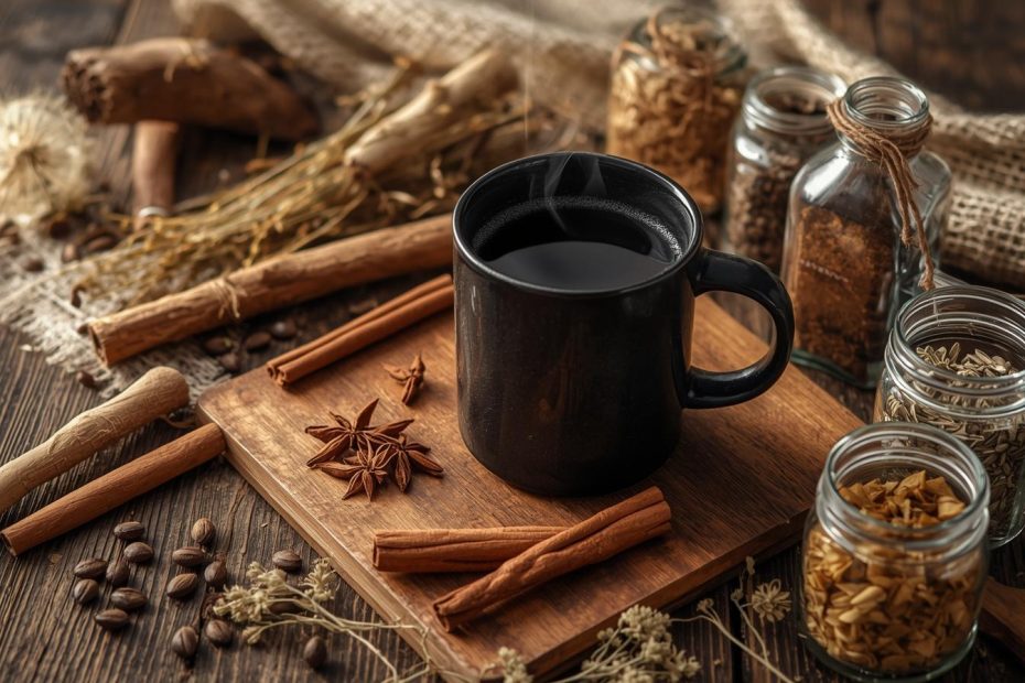Herbal Coffee Alternatives Ingredient Spread