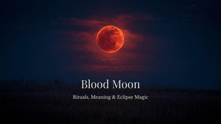 Blood Moon Meaning, Rituals & 2025–2028 Eclipse Guide (Spiritual & Astronomical)