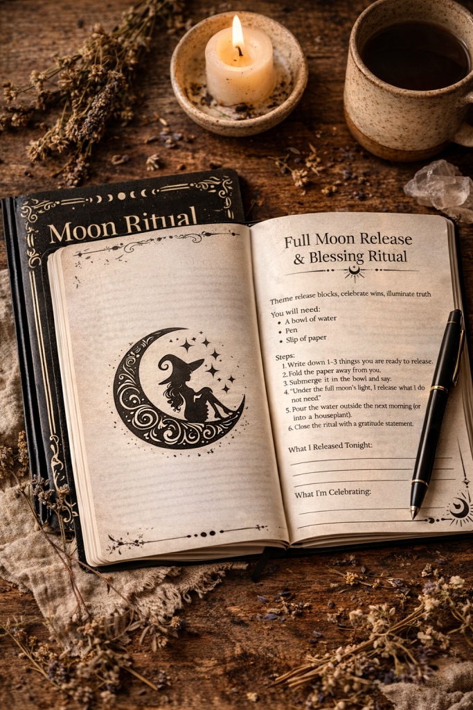 Moon Ritual Journal