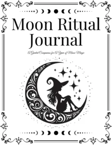 Moon Ritual Journal cover from Hearth & Hedge