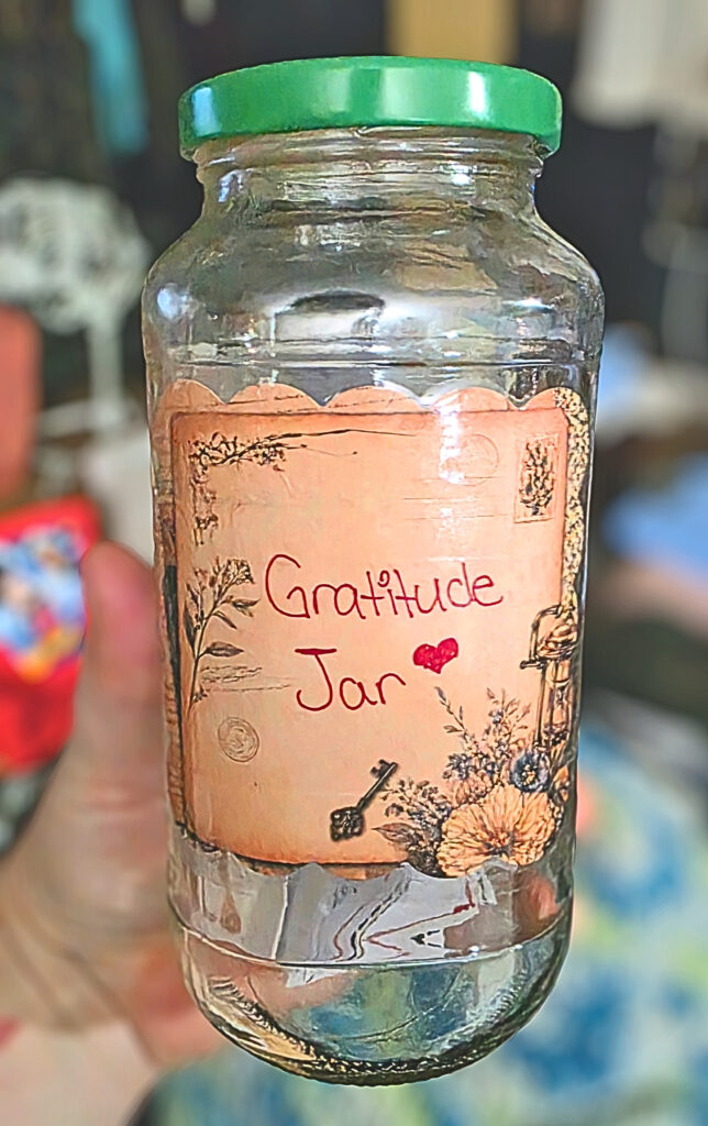 Mabon for Kids: What It Is and How to Celebrate as a Family 5 Homemade Mabon gratitude jar for a family autumn equinox activity